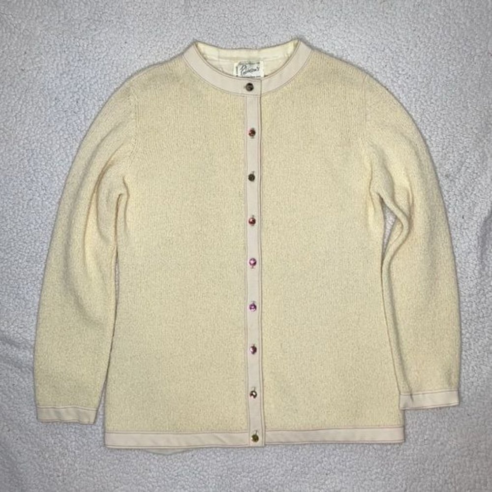 1970s Robinson’s Crystal Ball Cardigan: See Measurements